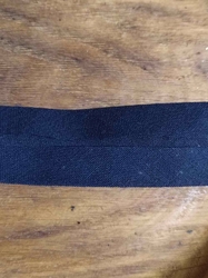 Šikmý proužek bavlněný šíře 30 mm zažehlený modrá temná