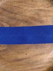Šikmý proužek bavlněný šíře 30 mm zažehlený modrá námořnická