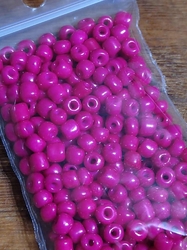 Rokajl 6/0 - 4 mm 20 g neprůhledný barva fuchsiová