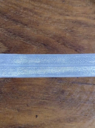 Lemovací pruženka půlená šíře 16 mm bílá