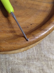 Háček na háčkování se silikonovou rukojetí vel.2,5 mm