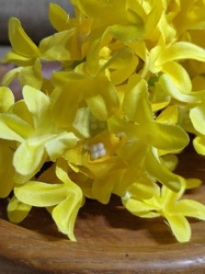Umělý květ barva žlutá