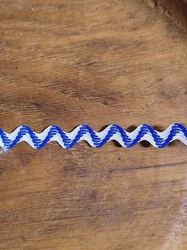 Hadovka šíře 5 mm modro bílá