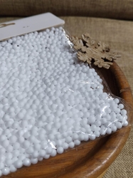 Výplň - polystyrenové kuličky Ø3-5 mm k výrobě dekorací