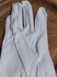 Společenské rukavice pánské vel. XL barva bílá