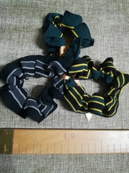 Gumička scrunchie do vlasů sada 3 ks vzor č.8