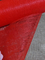 Dekorační netkaná textilie šíře 50 cm červená