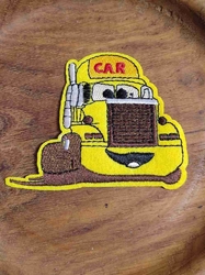 Nažehlovačka nákladní auto žluté