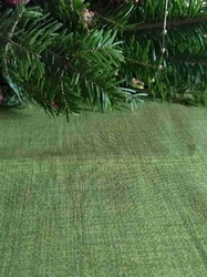 Bavlněný ubrus 130 x 90 cm zelená 