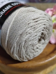 Pletací příze Macrame Cotton 250 g 753 béžová 