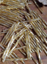 Rokajl Preciosa kroucené tyčky 30 mm 20 g barva zlatá 