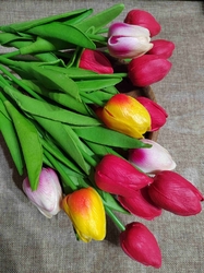 Umělý tulipán růžový