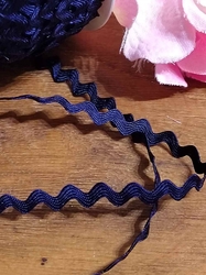 Hadovka šíře 4 mm modrá tmavá