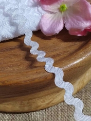 Hadovka šíře 5 mm bílá