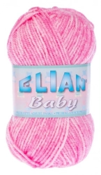 VSV Pletací příze Elian Baby 709 - růžová