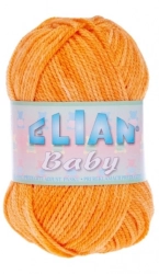 VSV Pletací příze Elian Baby 766 - oranžová