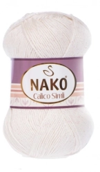 Pletací příze Calico Simli 3782 - ecru