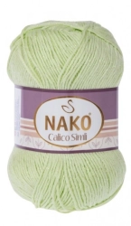 Pletací příze Calico Simli 6707 - zelená