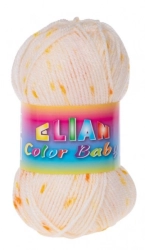 VSV Pletací příze Elian Color Baby - 900 žlutá