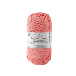 Performance Bavlněná příze Cotton Queen 14 - růžová 50g 125m