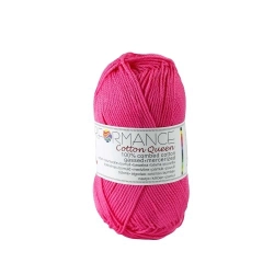 Performance Bavlněná příze Cotton Queen 156 - růžová 50g 125m