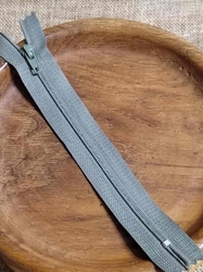Spirálový zip šíře 3 mm délka 16 cm khaki