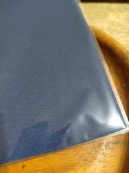 Nažehlovací záplaty textilní 17x45 cm modrá tmavá