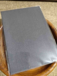 Nažehlovací záplaty textilní 17x45 cm šedá