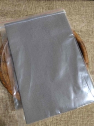 Nažehlovací záplaty textilní 20x45 cm šedá střední