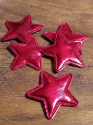 Hvězda Ø30 mm červená