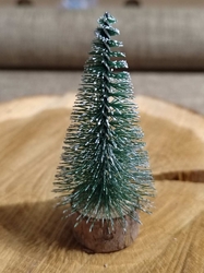 Dekorace vánoční stromeček zelený malinký