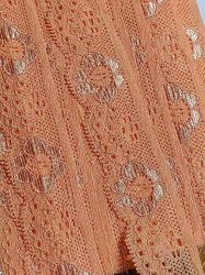 Elastická krajka šíře 28 mm barva oranžová