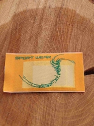 Nášivka Sport wear oranžová