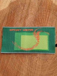 Nášivka Sport wear zelená