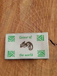 Nášivka Colour of the world zelená