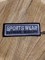 Nažehlovačka reflexní sports wear šedá