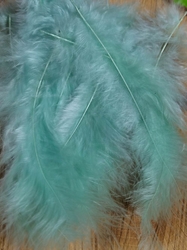 Pštrosí peří délka 9-16 cm barva mintová