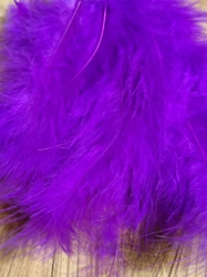 Pštrosí peří délka 9-16 cm barva fialová