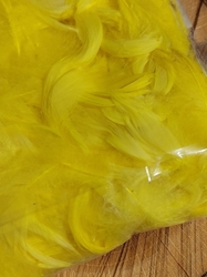 Peří sáček barva žlutá 7 g