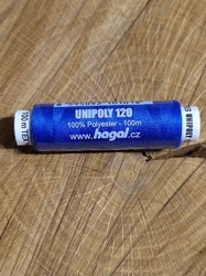 Polyesterové nitě Unipoly návin 100 m 564 Tmavě modrošedá