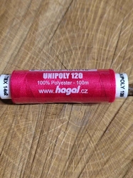 Polyesterové nitě Unipoly návin 100 m 335 Tango Red