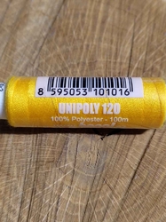 Polyesterové nitě Unipoly návin 100 m 126 Cyber Yellow