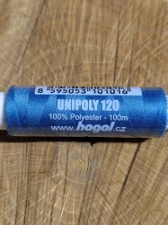 Polyesterové nitě Unipoly návin 100 m 564 modrošedá