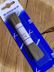 Tkaničky do bot ploché 60 cm barva khaki