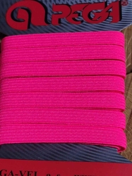 Prádlová pruženka na kartě šíře 7 mm barva růžová neon