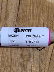 Pružná nit OPTEX 0,5mm návin 30m barva fuchsiová