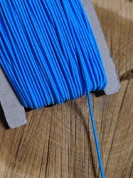 Klobouková guma 1,4 mm barva modrá světlá