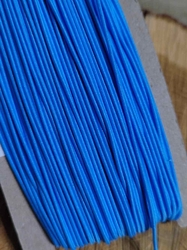 Klobouková guma 1,4 mm barva modrá světlá