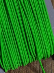 Klobouková guma 1,4 mm barva zelená neon