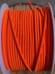 Kulatá pruženka Ø3 mm barva oranžová neon